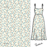 Artistic Leaf Digital Printed Material